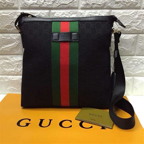 gucci mens travel bag replica|gucci sling bag for men.